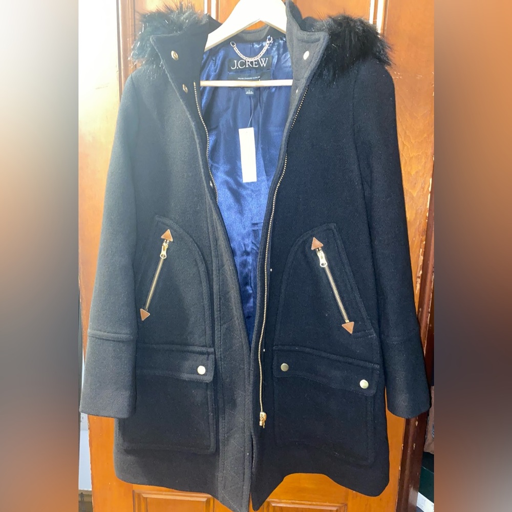 J crew wool jacket